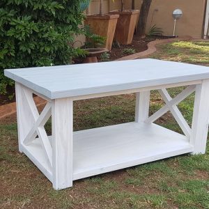 Farmhouse X Leg Coffee Table