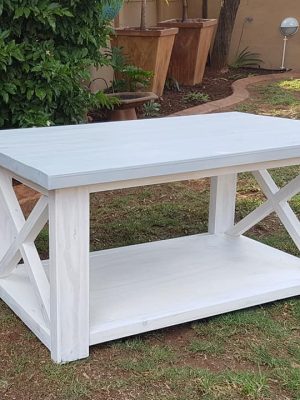 Farmhouse X Leg Coffee Table