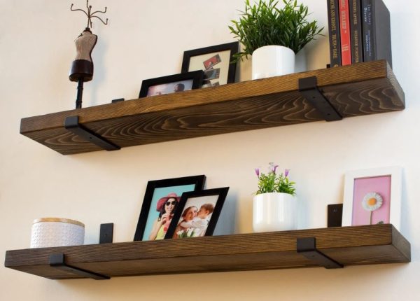 Heavy Duty Shelving Bracket for 180mm wide shelf - L shape - 1000mm (Per Set of 2 Shelves)