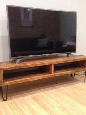 Hairpin Leg Industrial TV Unit