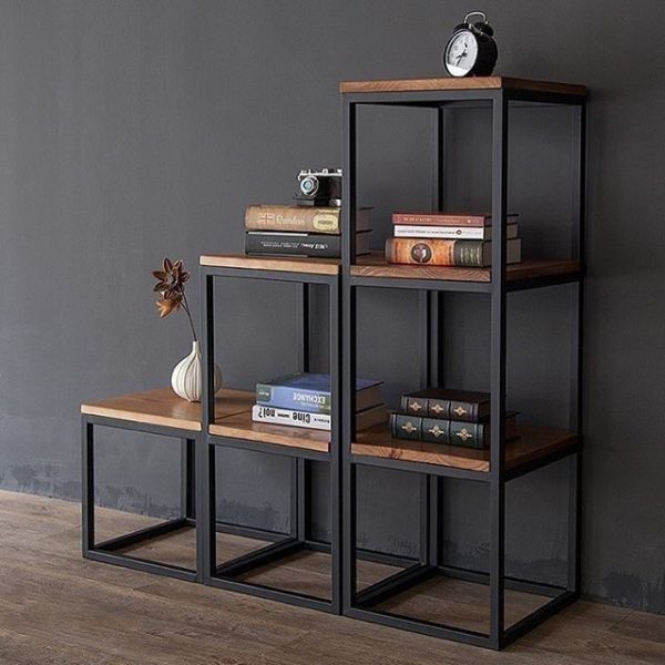 Set of 3 cubicle bookshelfs