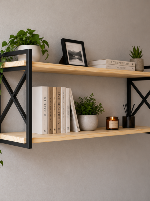Industrial Wall Shelf