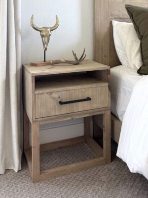 Karoo Solid Pine Nightstand