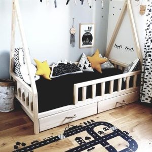 Max Teepee Bed with Drawers