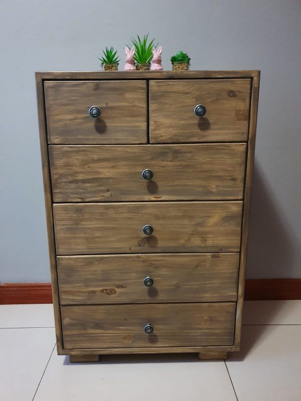 Karoo Tall Boy Chest of Drawers