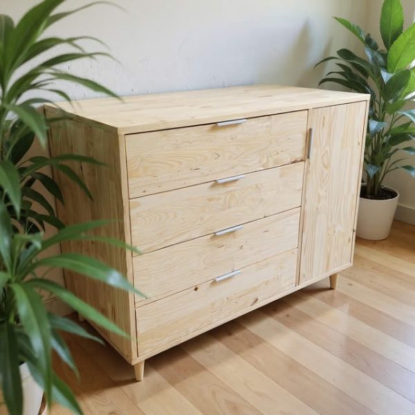 Megan Solid Pine Compactum