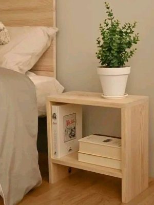 Jennifer Solid Pine Nightstand