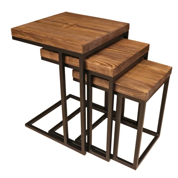 Set of Industrial Nesting Tables