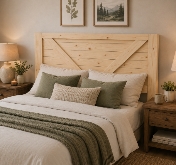 Rustic Farmhouse V Headboards