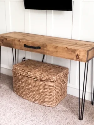 Lizzy Entrance Hall or Console Table with hidden storage